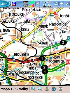 SmartMaps - nejpodrobn�j�� zobrazen� ��sti Prahy